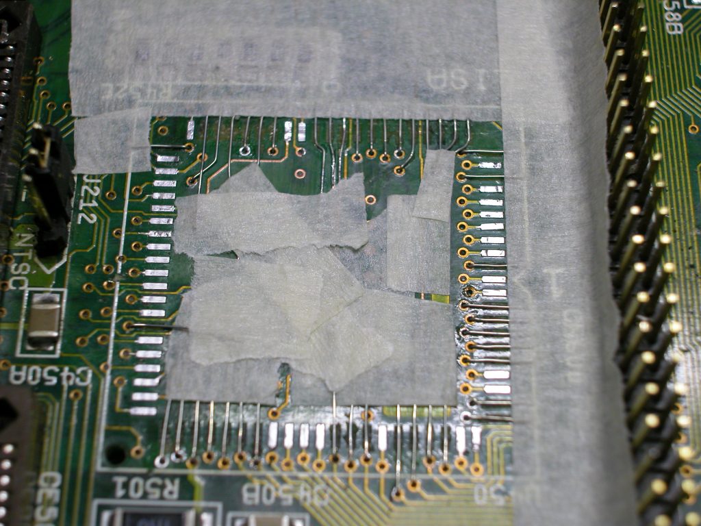 Toutes les pastille ont été refaites grâce à des brins de fil de cuivre.