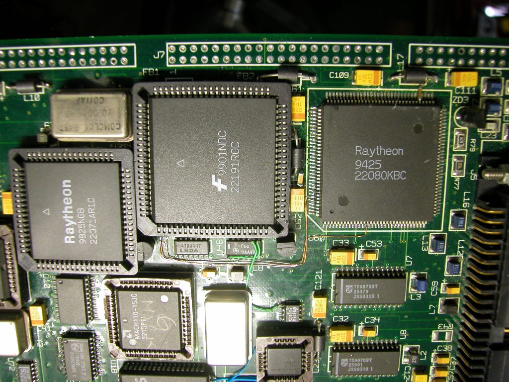 Carte Digital Broadcaster Elite une fois réparée.